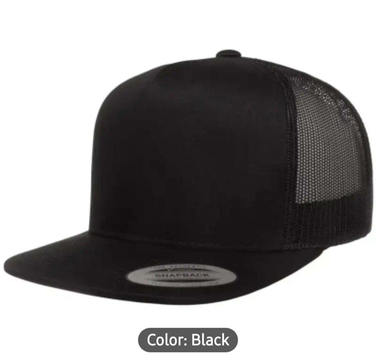 Flat Bill Snapback