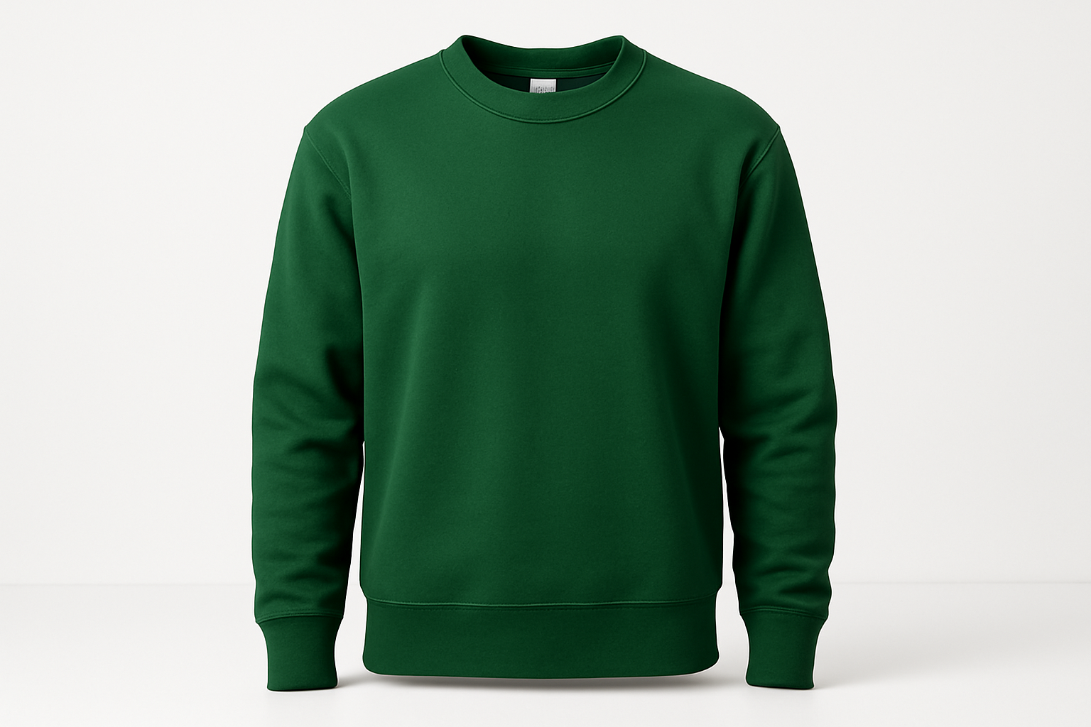 Sweatshirt mockup green