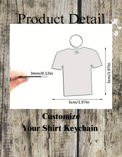 Jersey keychain -sublimation