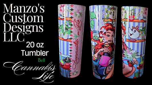 20oz tumbler Hot/Cold fresh for Hours (add your design)