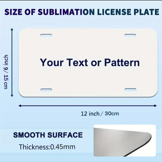 License Plate custom