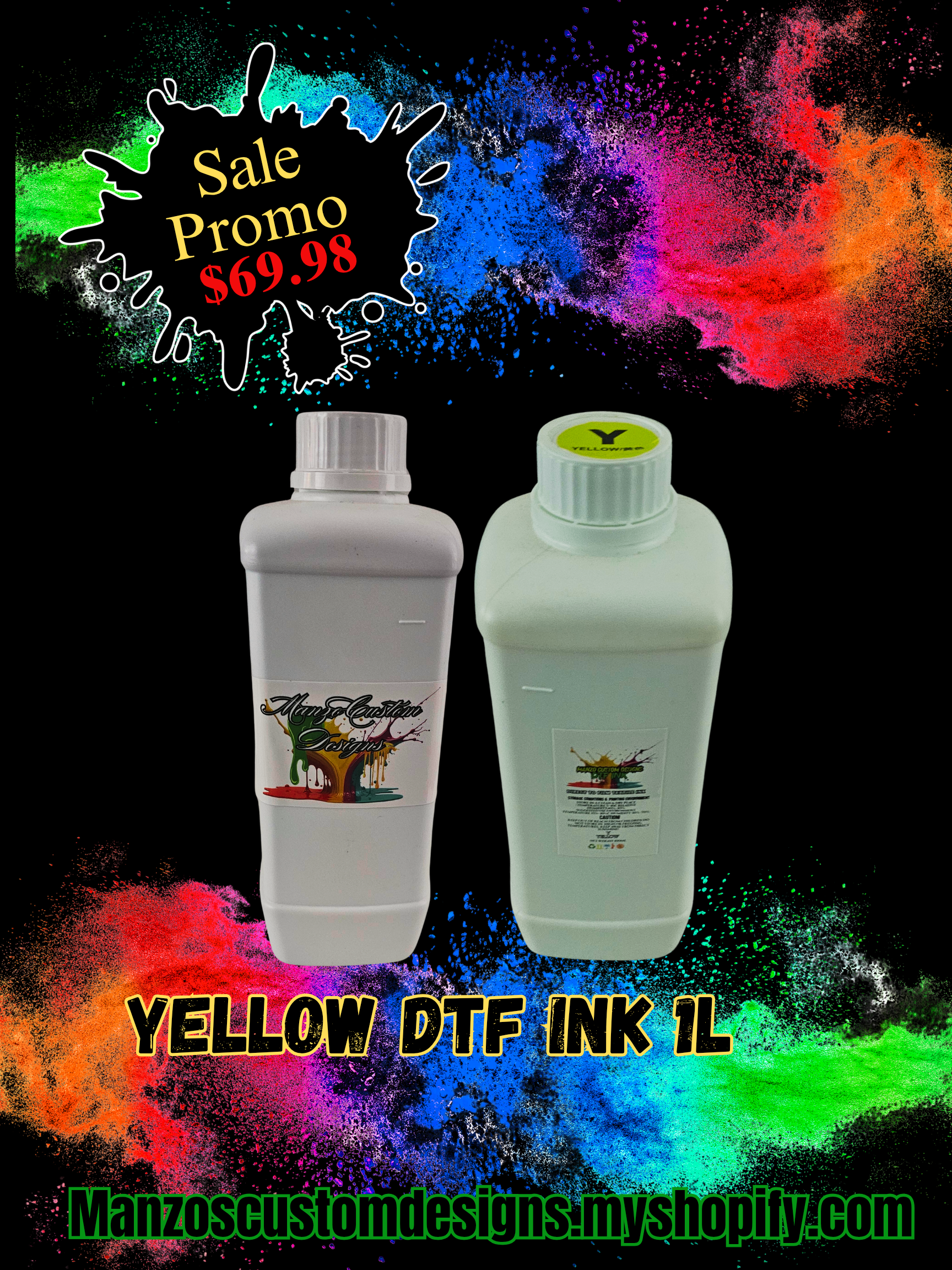 Yellow DTF INK