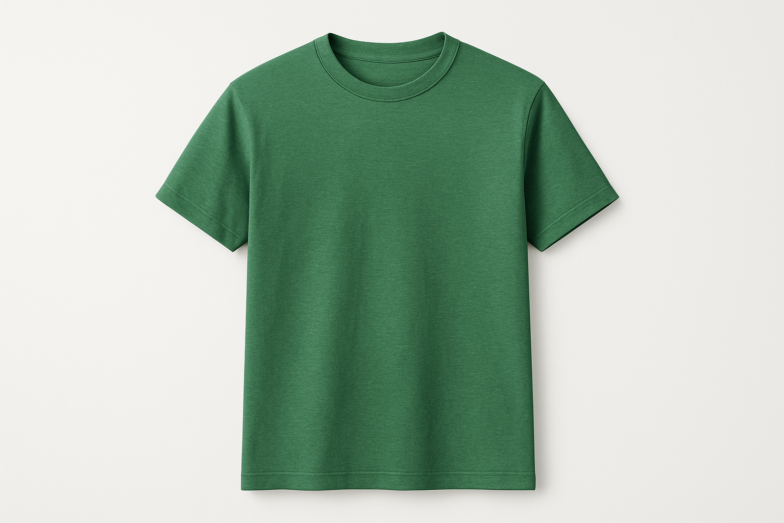 Live product preview t shirt placement green orange blue all separately images
