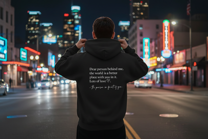 World is a better place Hoodie